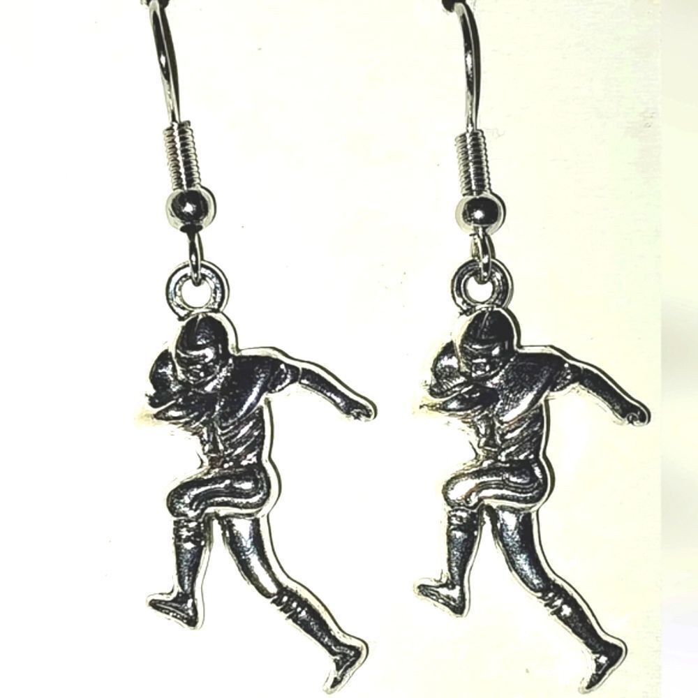 Super cute football sports earrings for women and kids